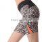 wholesale oem digital printing fitness compression running shorts/digital printing yoga pants