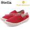 new model casual rubber sole woven cotton welt men loafer canvas shoes