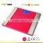 Digital bathroom body fat weighing scale VFS201
