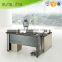 Made In China Example Of Office Furniture Used High Quality Material Curved Office Desk