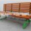 18-year customization experience manufacturer 6 feet long wooden bench outdoor