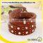 diamonds genuine cow leather wrap bracelet wholesale