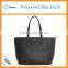 New stock PU leather handbags shoulder tote bag big size for ladies
