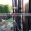 Australia standard AS2208 AS 2047 double open aluminum window with double tempered glass