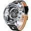 Top Sale! WEIDE Men Fashion & Casual Military Watches Quartz Sports Watch Luxury Brand Leather Strap diving Waterproofed WH3301