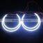 new cob angel eyes ring headlight kit for bmw e36 e38 e39 e46 e90 car led lighting131mm 146mm cob halo ring conversion headlight