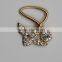 three drops glasses gold Plated Buckle Metal Buckle for Handbags