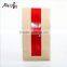 Healthy black tea leaf in craft paper bag