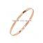 Memories Bangles with Customize Design Word 'BREATHE' with 4mm/7mm Width