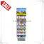Store cardboard floor standing book display shelf