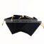 Super Soft Golden LOGO Small Drawstring Gift Bags 18 Years Supplier