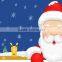 Waterproof decorative christmas bath rugs