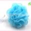 Easy to dry bath sponge exfoliating mesh ball with colourful sponge Ball