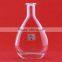 New design clear bottle factory empty wine bottle vodka whisky bottle