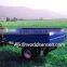 1.0T farm tractor tipper Dump Trailer with hydraulic, 20x10-8" wheels tandem axle farm trailer