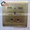  european Power Supply usb wall socket 250V with 2.1A USB Charger Ports