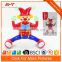 Funny battery operated dancing doll man toys with music&light