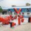 23pcs Red And Black Inflatable Shooting Paintball Bunker For Amusement