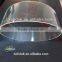 Transparent,colorful, big size perspex pipe for PMMA granules