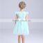 OEM service chiffon girl dresses summer baby boutique