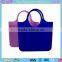 Accept custom order women gender silicone ladies hand bags