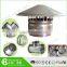 Galvanized steel mushroom vent cap,round roof vent cap for sale