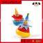 Cute Cartoon Wooden Spinning Top, Doll Kids Spinning Top TOY