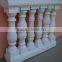 Interior stair railing stone balustrade designs for balcony