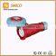 IP67 Round 4 Pins Copper High Current 16A Industrial Power Plugs