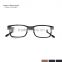 High Quality TR Frame Fashion Glasses Men Eyeglasses Frame Vintage Rectangle Glasses 3660