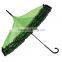 Lady pagoda umbrella frame,wedding umbrella