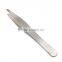 Vash shape Stainless steel slanted tweezer
