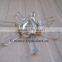 CRYSTAL QUARTZ PYRAMID 7 POINT ENERGY GENERATOR TOOLS
