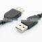 1.5M USB2.0 cable male to female black model