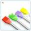 silicone brush with Long Stainless Steel Handler Barbecue Utensil, Long Stainless Steel Handler Barbecue silicone brush