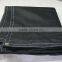 7' x 12' Dump Truck Tarp - Black 18 oz Vinyl Coated Polyester Truck Tarp Fabric