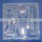 clear PVC cosmetic packing insert tray