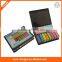 PU Box Packed Assorted Memo Self-adhesive Memo pad With PU Holder