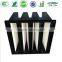 EN 799 V bank air filter, HVAC V-bank HEPA filter