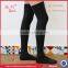 Pure color woman tube knee sock wholesale sock distributors