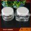 China factory high quality 15,30,50ml cosmetic cream acrylic jars