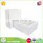 High end custom design cardboard paper folding magnetic closure big dress packaging box with flip lid