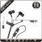 bulk production metal earphone with certification