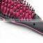 Hair straightener comb hair straightening brush