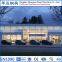 Large-span light structural steel 4S car exhibition center hall with CE ISO certificates
