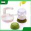 mini plastic hand bathroom bowl pot dish clean cleaning brush with cleaner