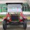 5 seats RARIRO vintage electric horse carriage royal golf car factory