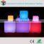 manufacture plastic energy saving led cube seat