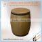 2017 latest antique decorative wooden storage organizer cask with barrel shape