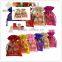 new style colorful shopping satin bag printing